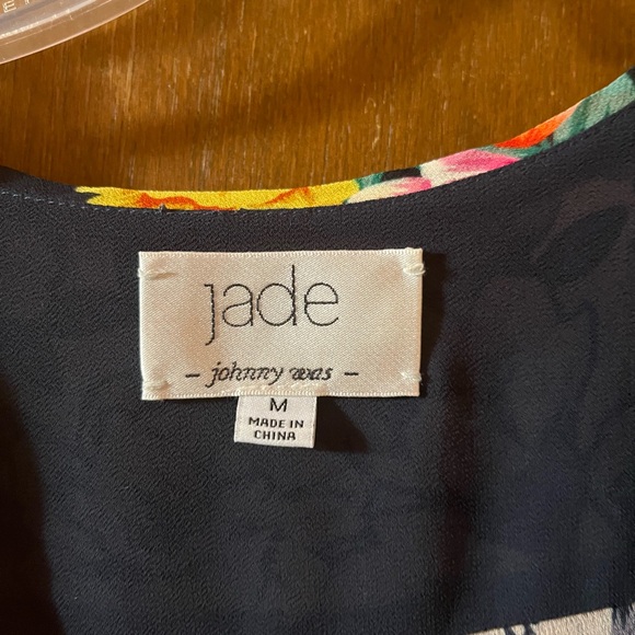 Jade Johnny Was Floral Print Wrap Midi Dress - Picture 4 of 9